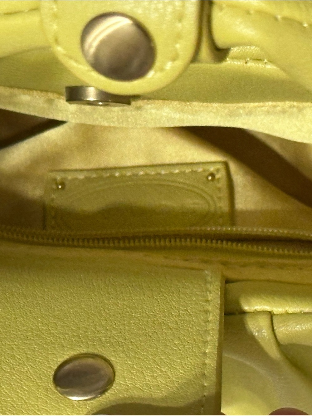 Unbranded Yellow Mini Shoulder Bag with Detachable Strap - Picture 5 of 7